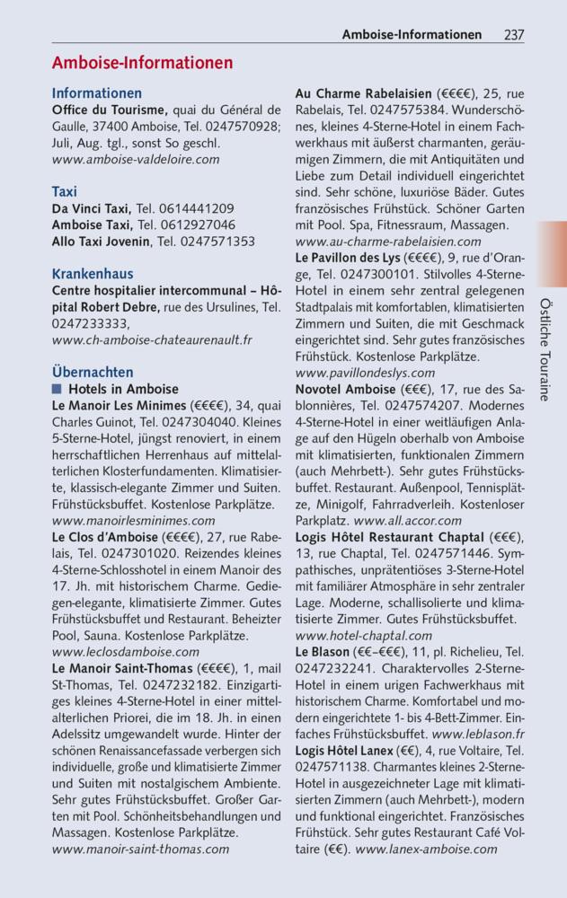 TRESCHER Reiseführer Schlösser der Loire