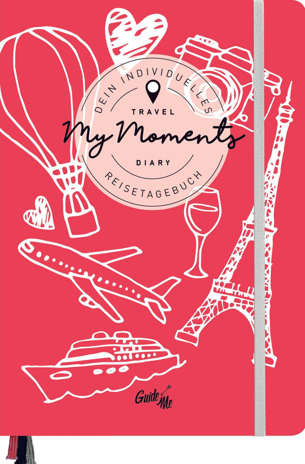 GuideMe Travel Diary \"Illustration\" - individuelles Reisetagebuch