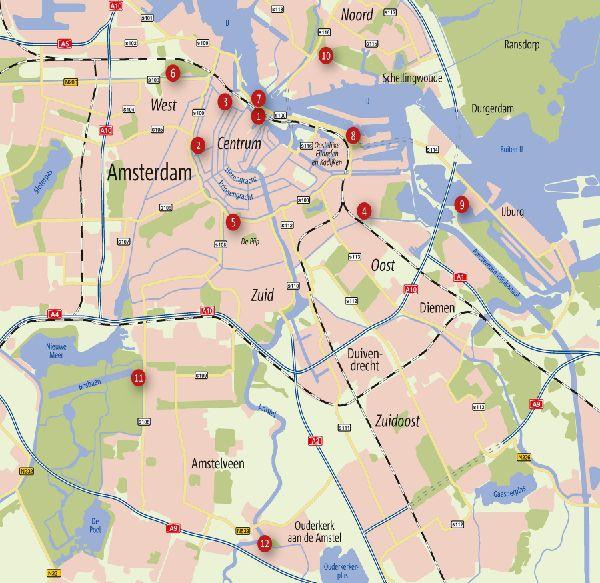 Zu Fuß durch Amsterdam