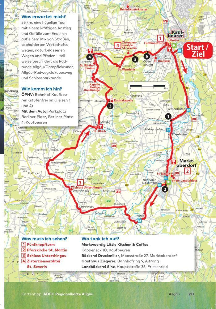BVA Die 27 schönsten E-Bike Touren im Allgäu