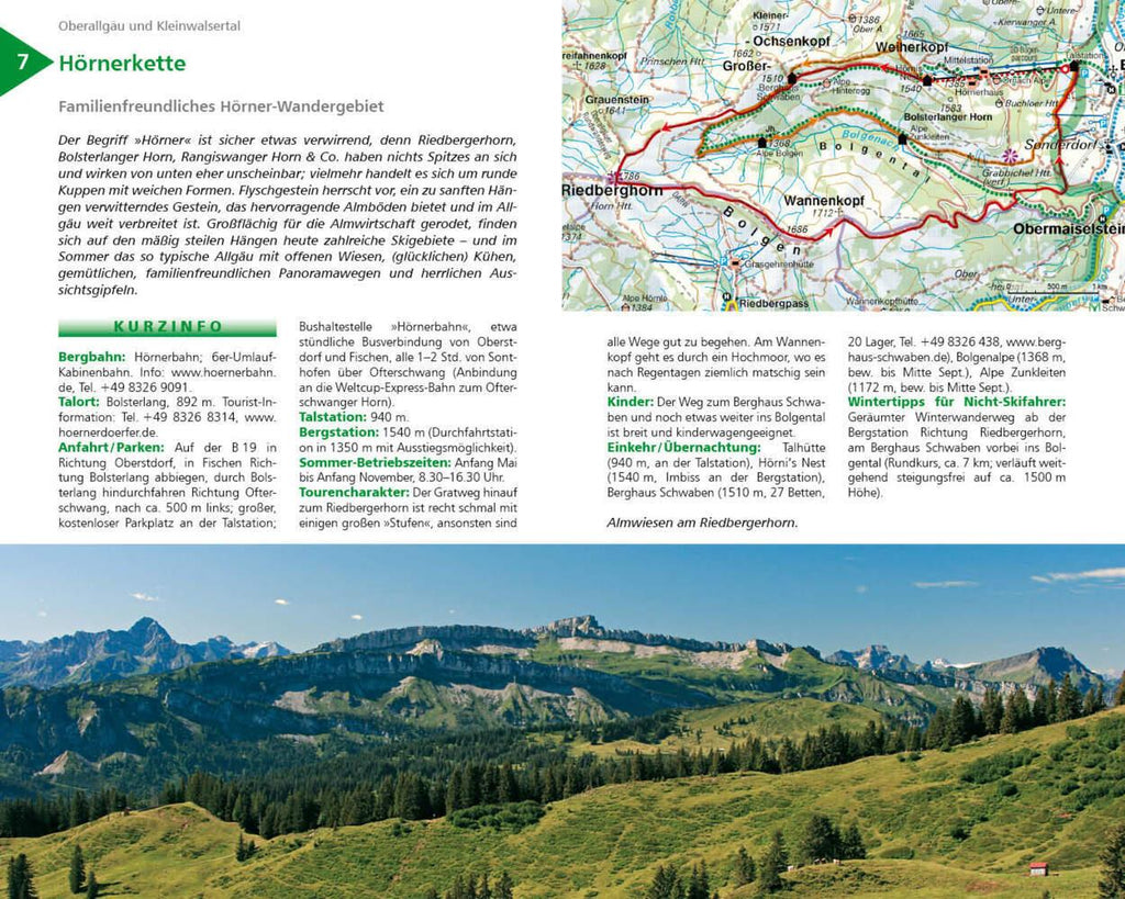 Seilbahn-Wanderungen Allgäu