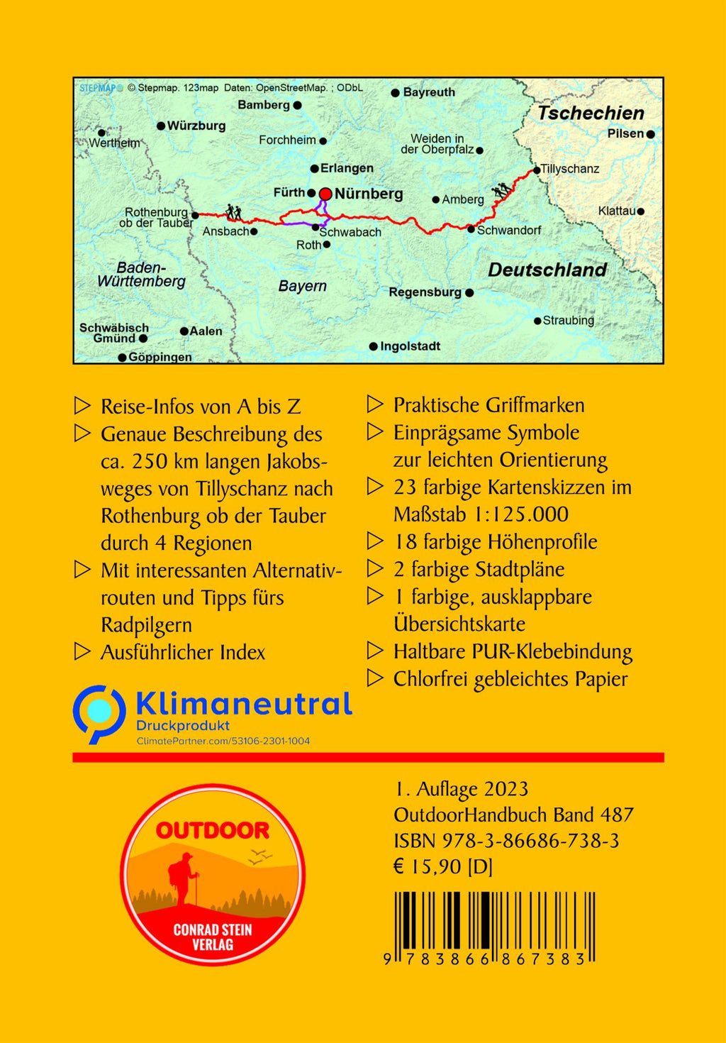 Jakobsweg Tillyschanz - Rothenburg ob der Tauber