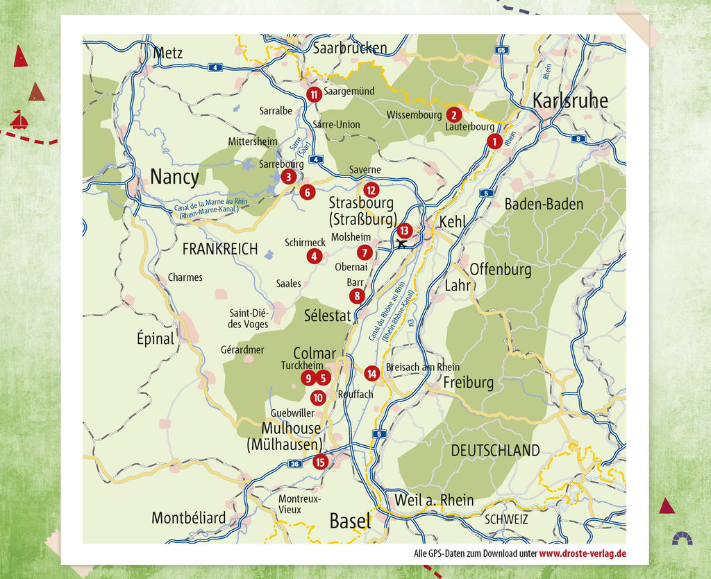 Elsass. Radeln für die Seele