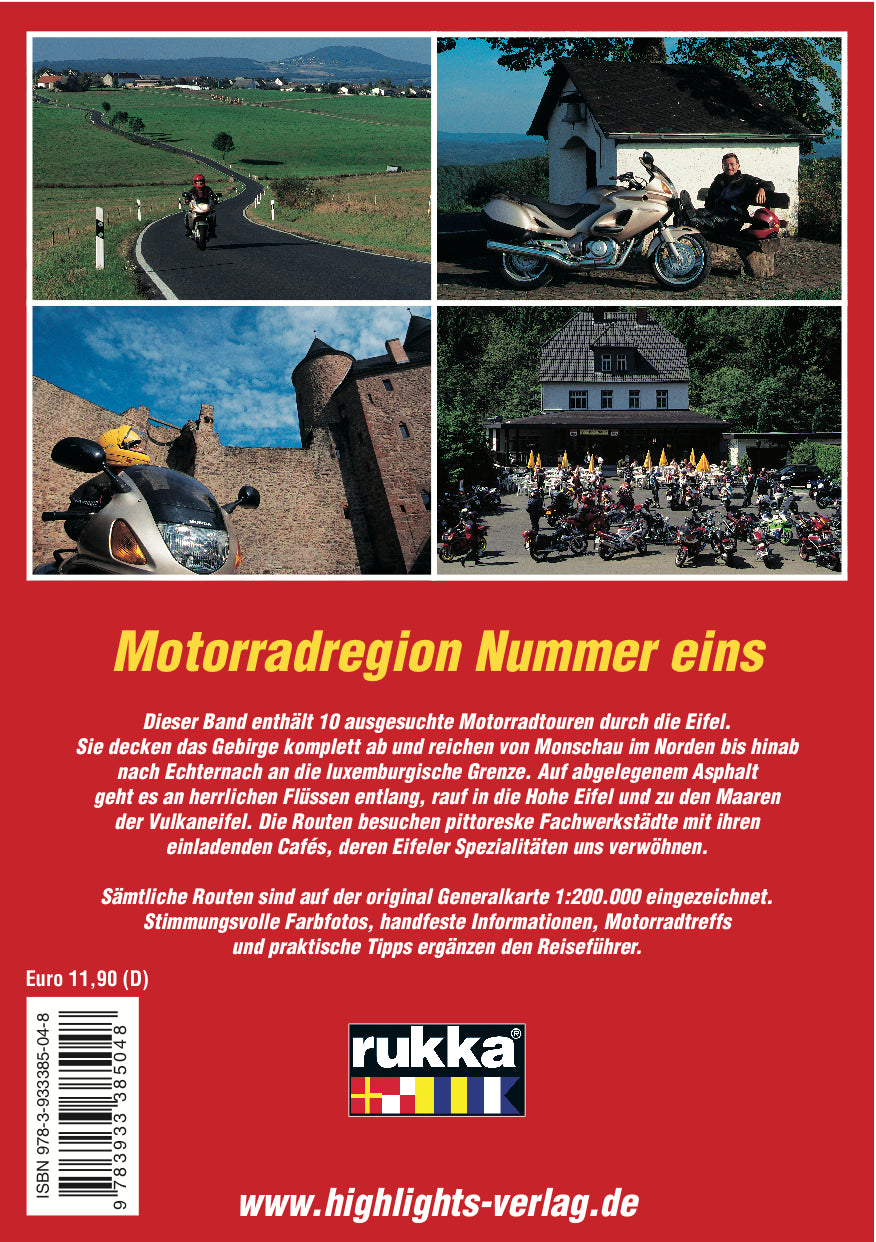 Eifel. Motorrad-Reiseführer