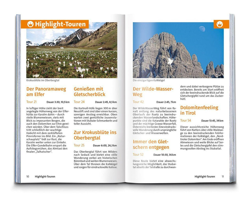 KOMPASS Wanderführer Stubaital und Wipptal mit Gschnitz, Obernberg, Navis, Schmirn, Vals, 65 Touren mit Extra-Tourenkarte
