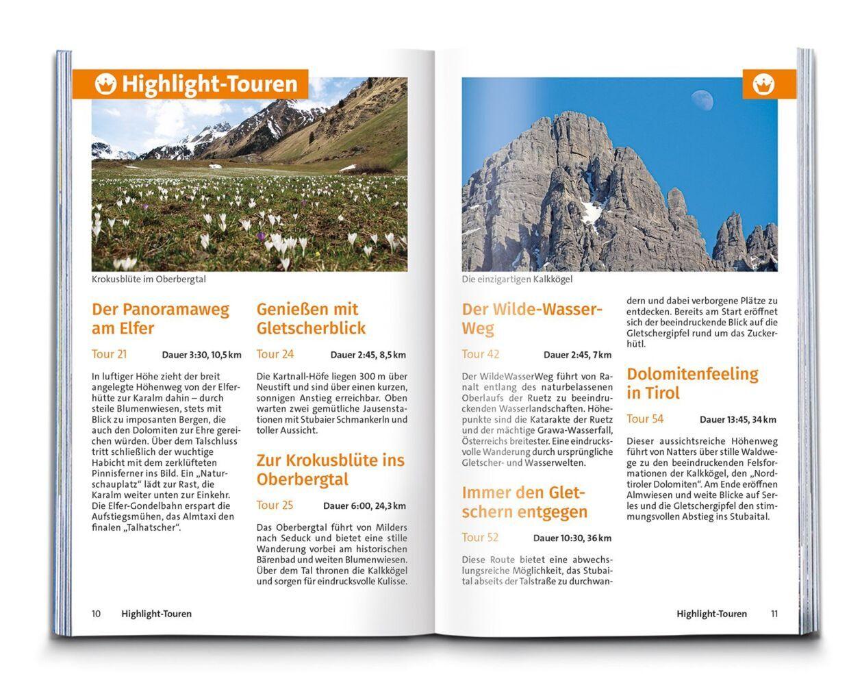 KOMPASS Wanderführer Stubaital und Wipptal mit Gschnitz, Obernberg, Navis, Schmirn, Vals, 65 Touren mit Extra-Tourenkarte