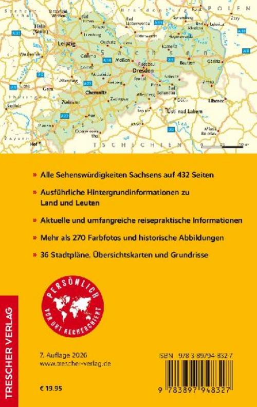 TRESCHER Reiseführer Sachsen