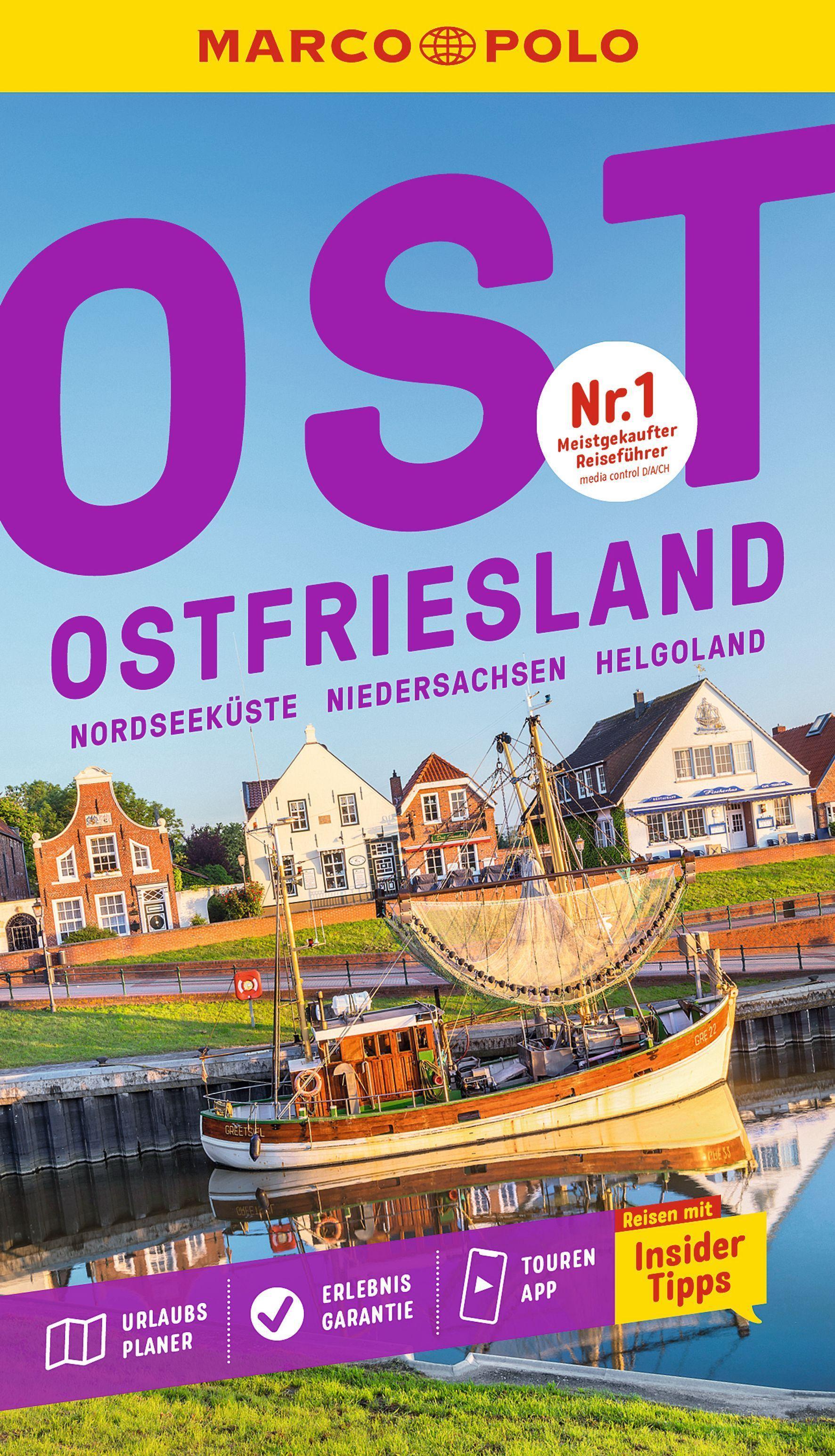 MARCO POLO Reiseführer Ostfriesland, Nordseeküste Niedersachsen, Helgoland
