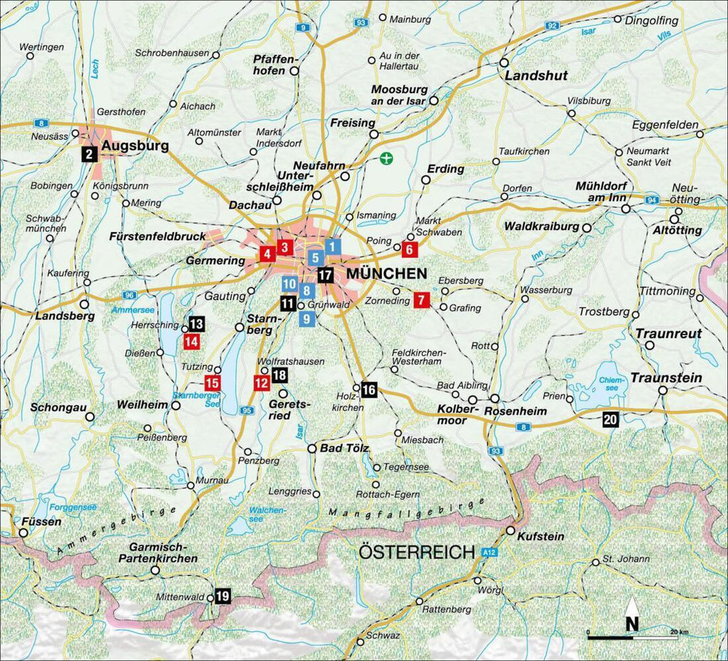 München und Umgebung mit dem Gravelbike 20 ultimative Touren von leicht bis abenteuerlich