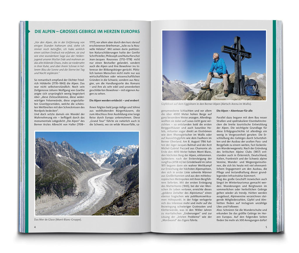KOMPASS Wanderlust Alpen