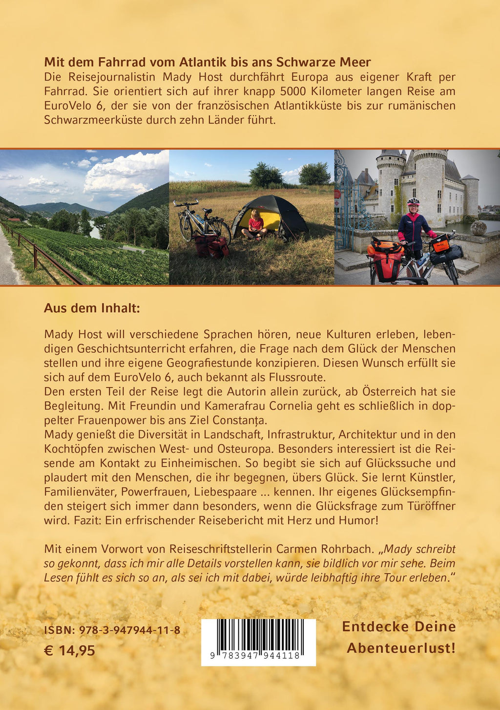 Mit dem Fahrrad vom Atlantik bis ans Schwarze Meer