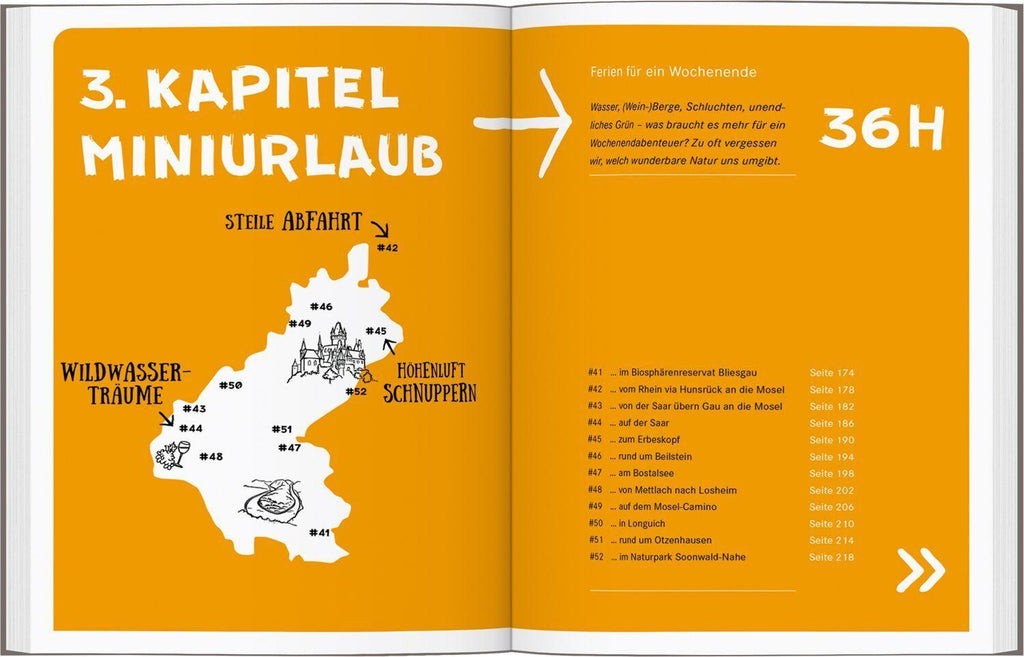 52 kleine & große Eskapaden Mosel, Saar und Hunsrück
