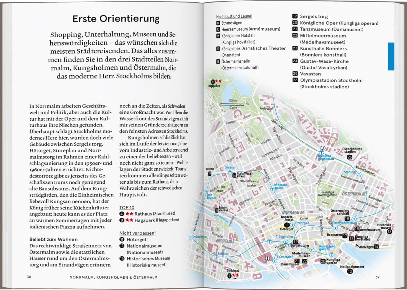 Baedeker SMART Reiseführer Stockholm