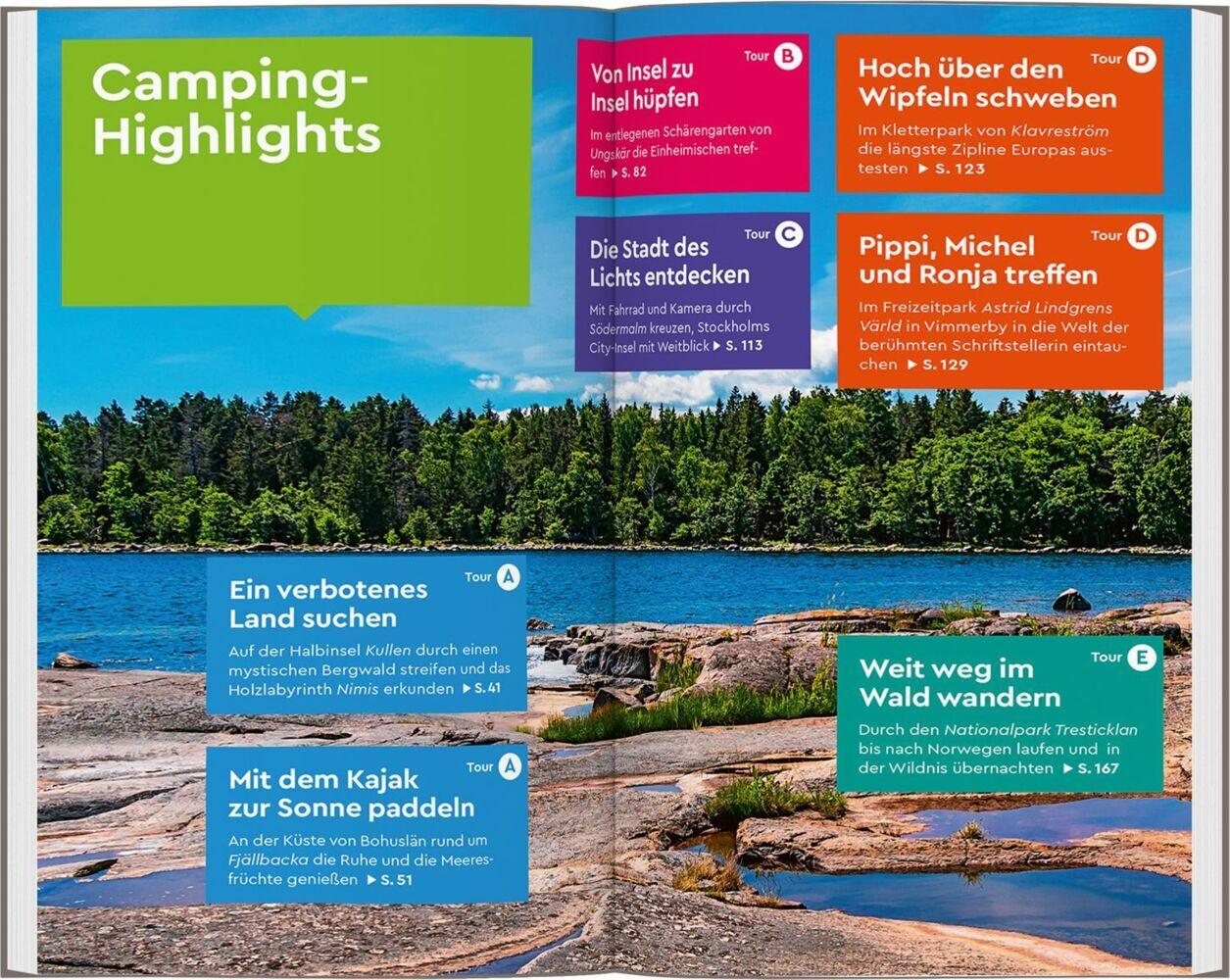 MARCO POLO Camper Guide Südschweden
