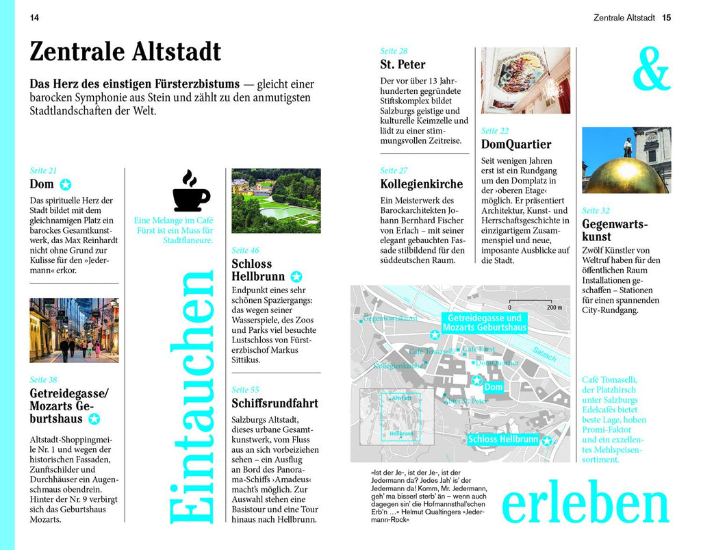 DUMONT Reise-Taschenbuch Reiseführer Salzburg, Salzburger Land, Salzkammergut