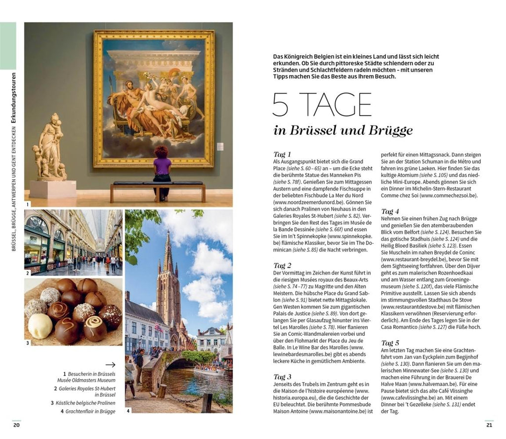 Vis-à-Vis Reiseführer Brüssel, Brügge, Antwerpen und Gent