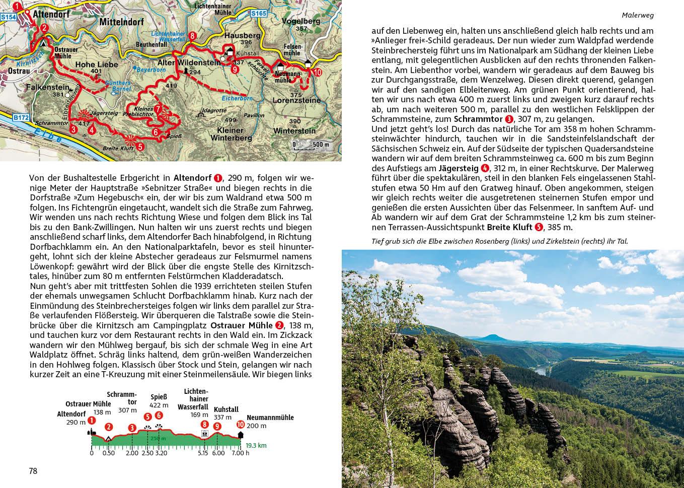 Malerweg und Dichter-Musiker-Maler-Weg