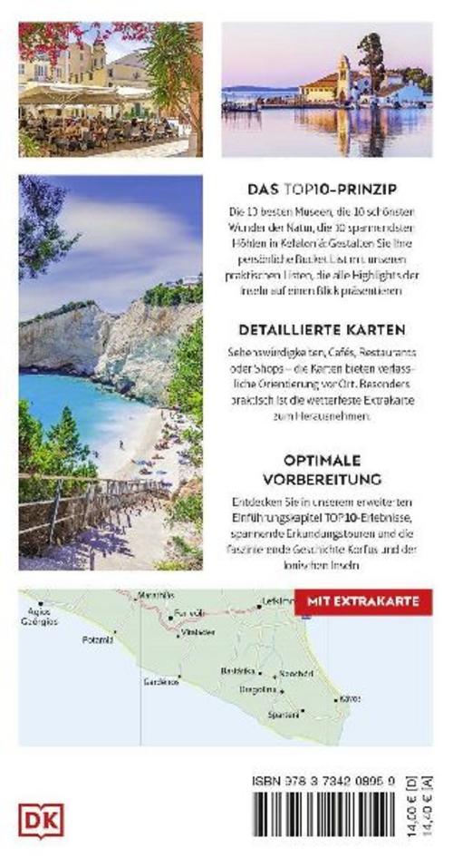 TOP10 Reiseführer Korfu & Ionische Inseln