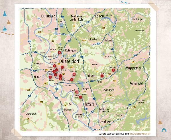 In und um Düsseldorf. Radeln für die Seele
