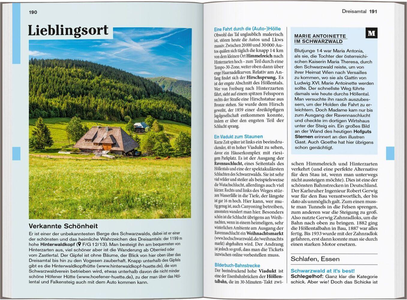 DUMONT Reise-Taschenbuch Reiseführer Schwarzwald
