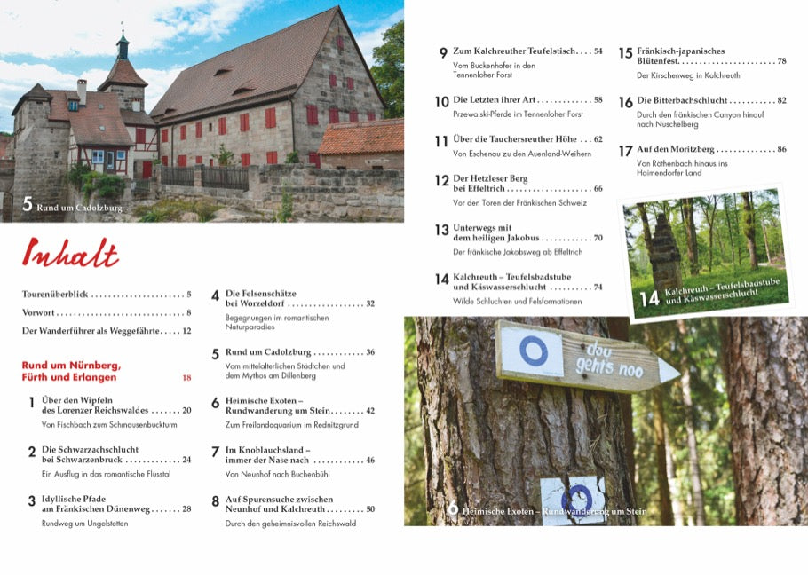 Naturpfade rund um Nürnberg, Fürth und Erlangen