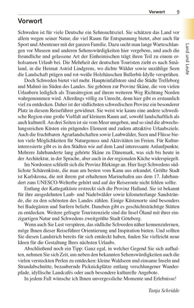 TRESCHER Reiseführer Südschweden