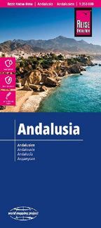 Reise Know-How Landkarte Andalusien / Andalusia (1:350.000)