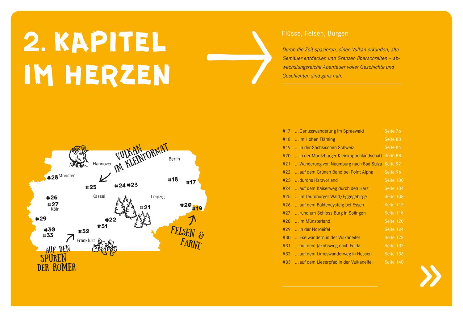 52 kleine & große Eskapaden in Deutschland Auf gehts zum Wandern