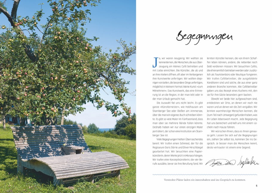Cafés und Ateliers im Fünfseenland