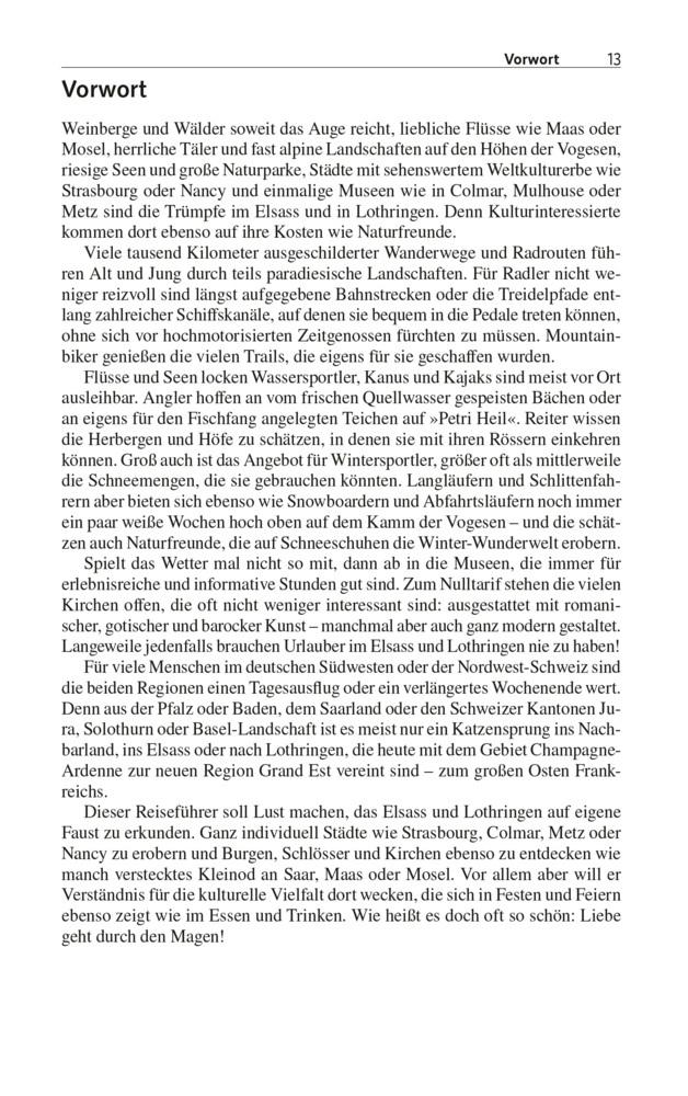 TRESCHER Reiseführer Elsass und Lothringen