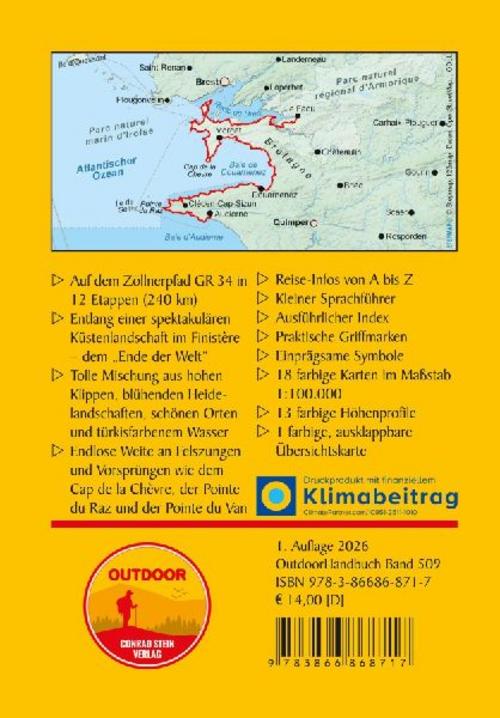 Bretagne: Zöllnerpfad GR 34 von Le Faou bis Audierne