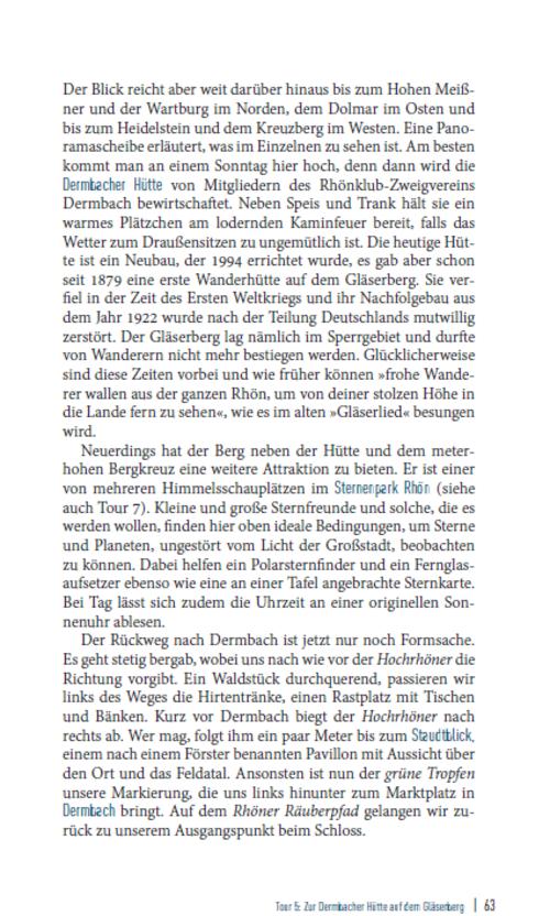 Ausflugsverführer Rhön
