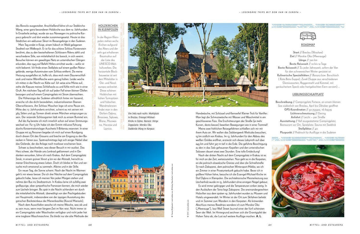 LONELY PLANET Bildband Legendäre Trips mit dem Van in Europa