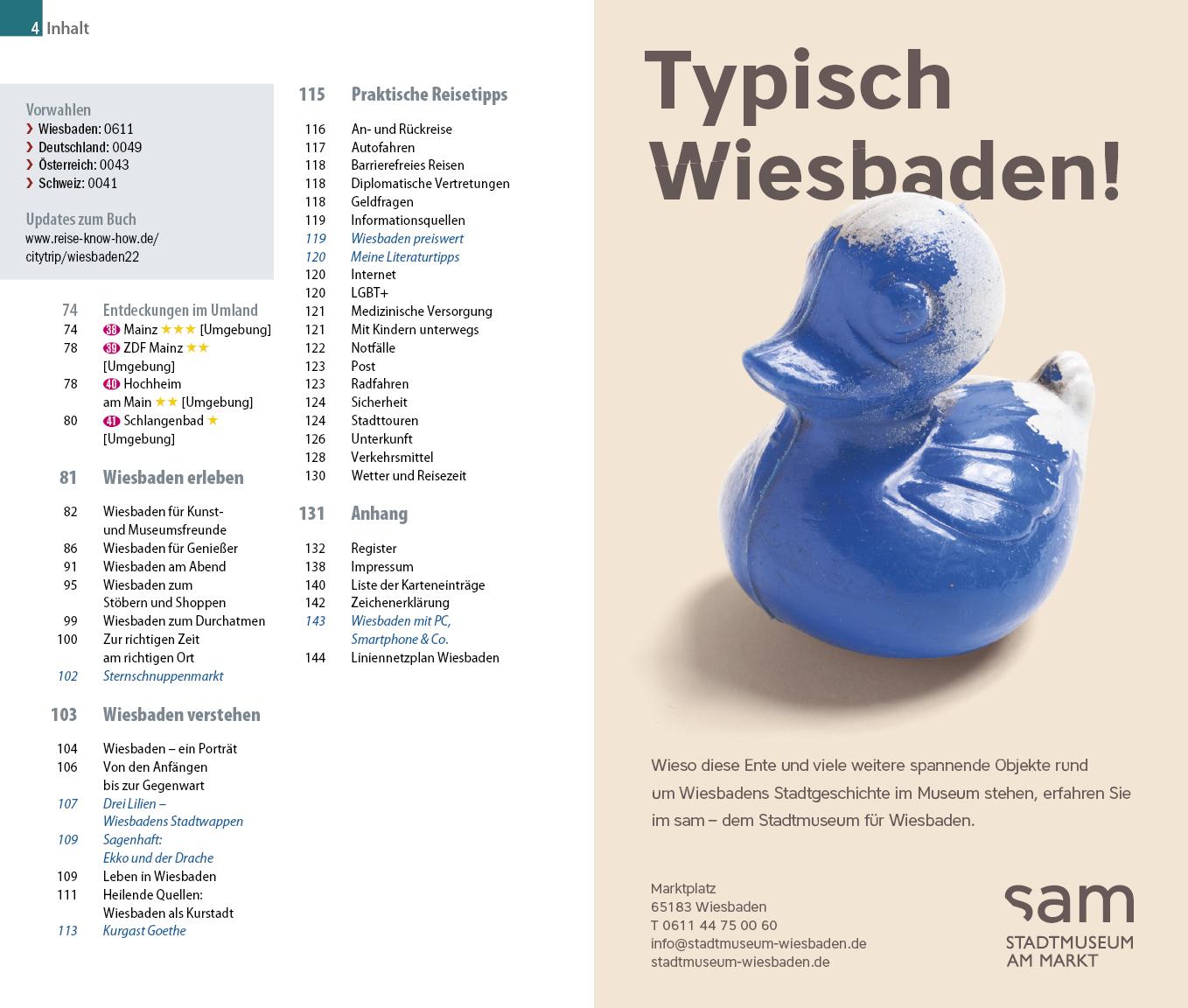Reise Know-How CityTrip Wiesbaden