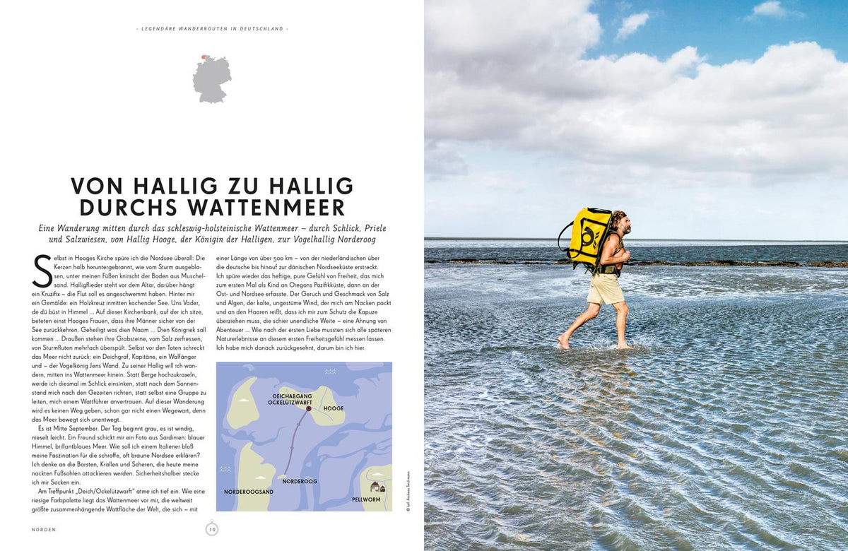 LONELY PLANET Bildband Legendäre Wanderrouten in Deutschland
