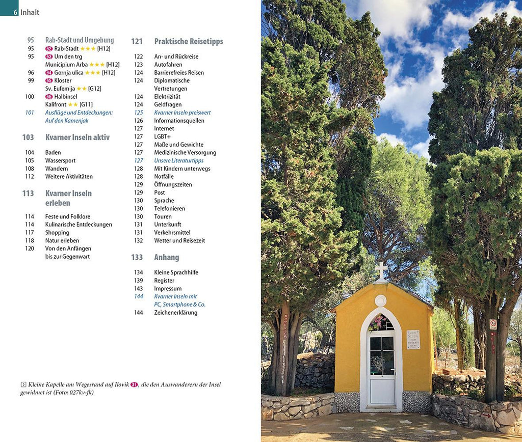 Reise Know-How InselTrip Kvarner Inseln (Cres, Loinj, Krk, Rab)