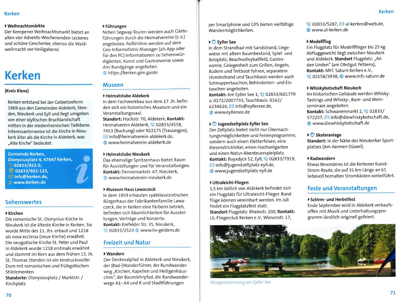 Niederrhein entdecken! 1000 Freizeittipps : Natur, Kultur, Sport, Spaß