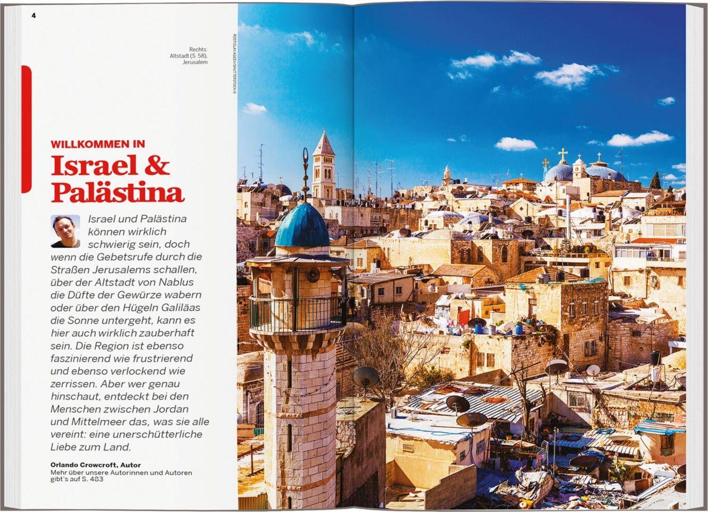 LONELY PLANET Reiseführer Israel & Palästina