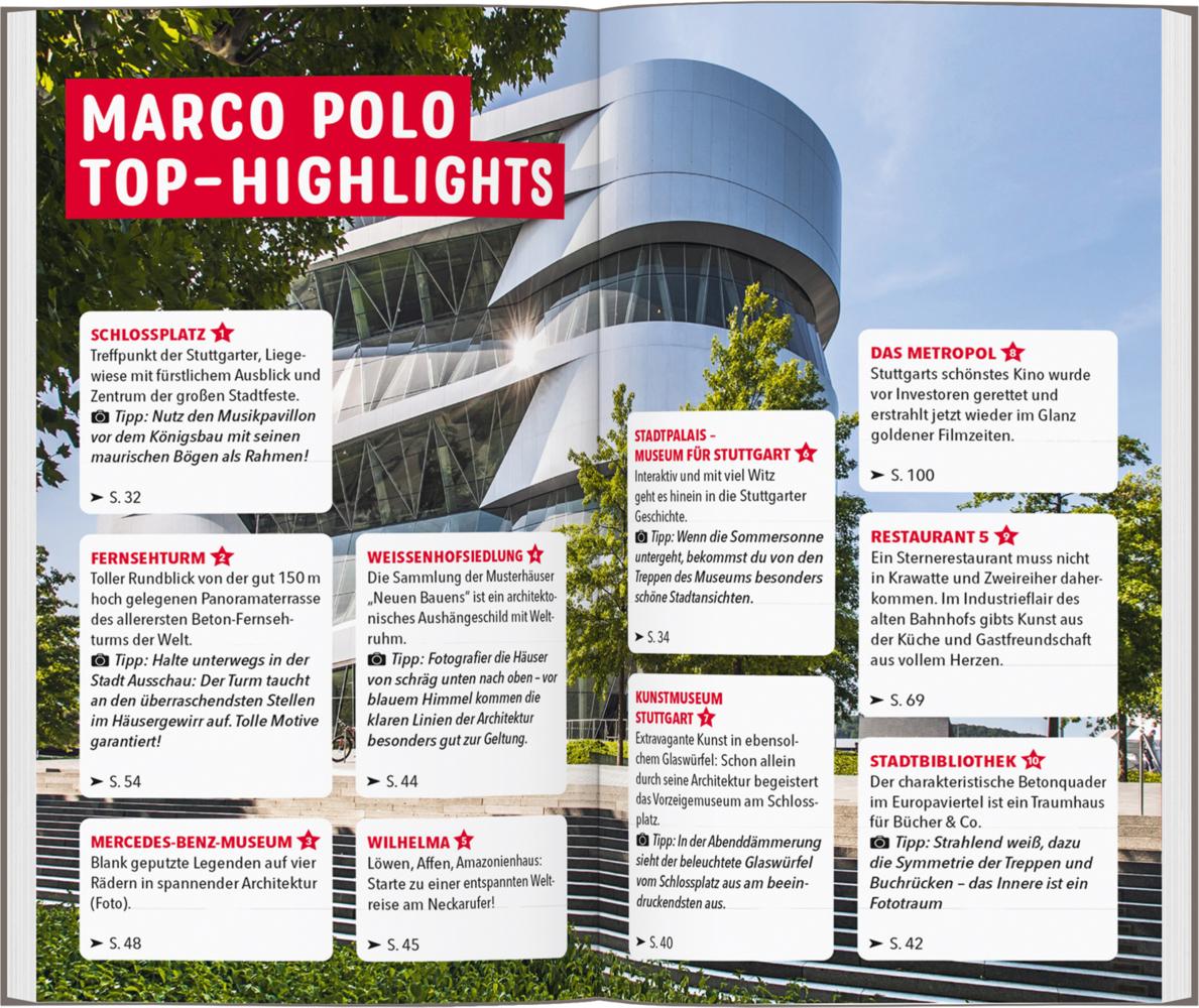 MARCO POLO Reiseführer Stuttgart