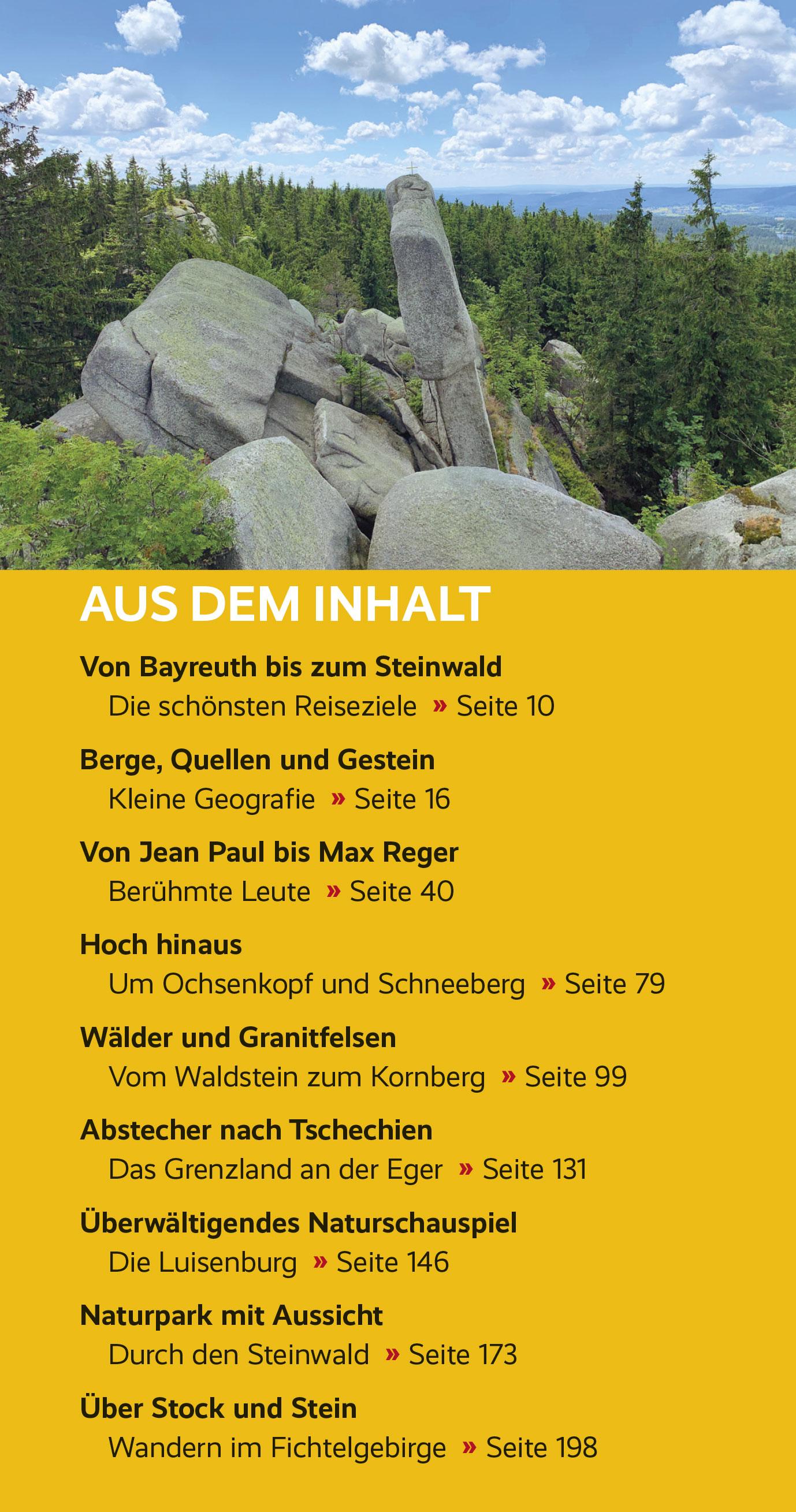 TRESCHER Reiseführer Fichtelgebirge