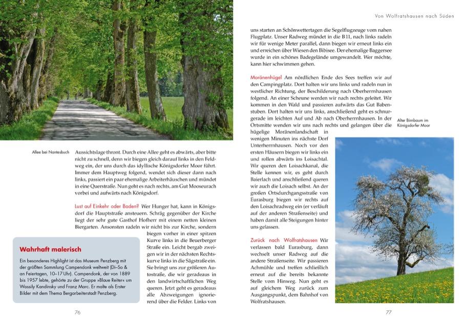 Leichte E-Bike-Touren Oberbayern