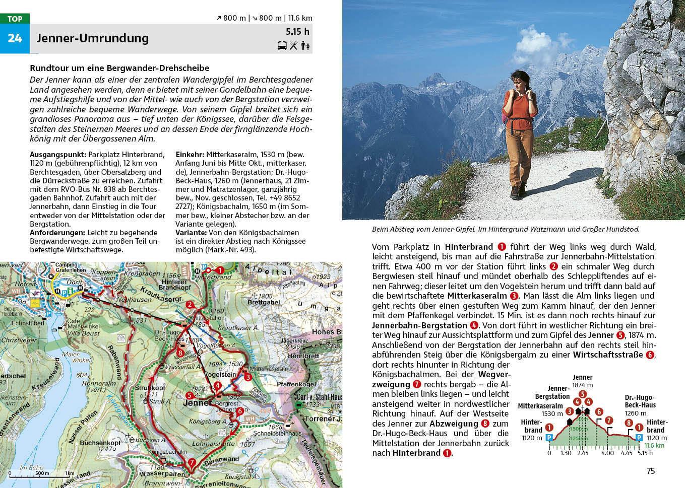 ROTHER Wanderführer Berchtesgadener Land. 51 Touren - Berchtesgaden, Bad Reichenhall, Nationalpark Berchtesgaden, Königssee