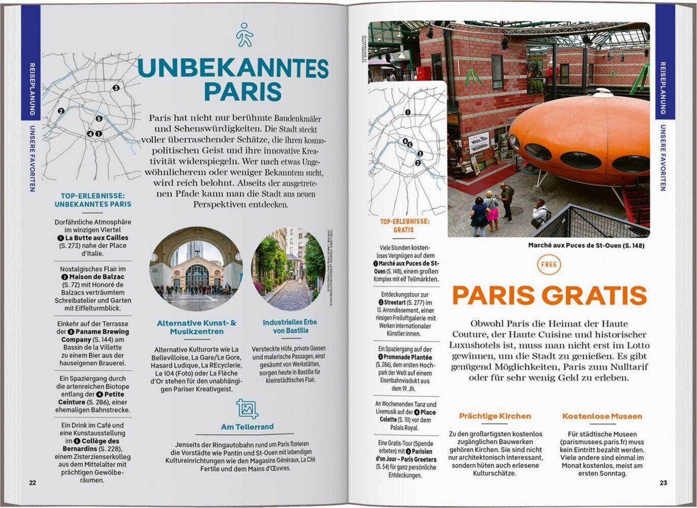 LONELY PLANET Reiseführer Paris