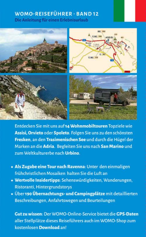 Entdeckertouren mit dem Wohnmobil Umbrien und Marken
