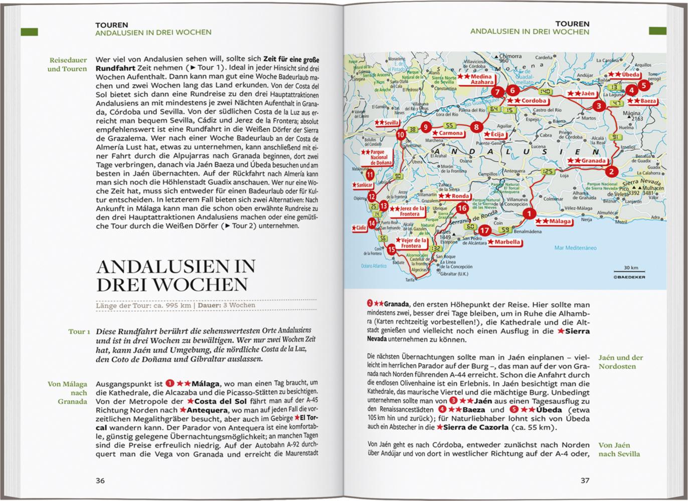Baedeker Reiseführer Andalusien