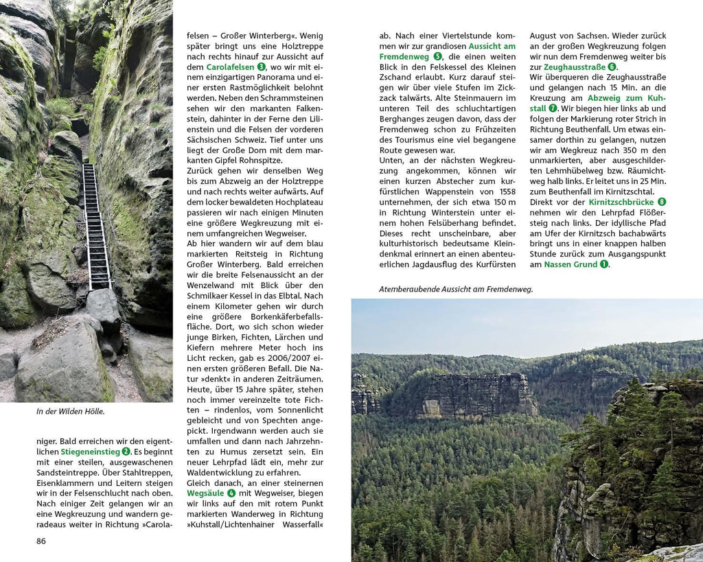 Wilde Wege Elbsandsteingebirge