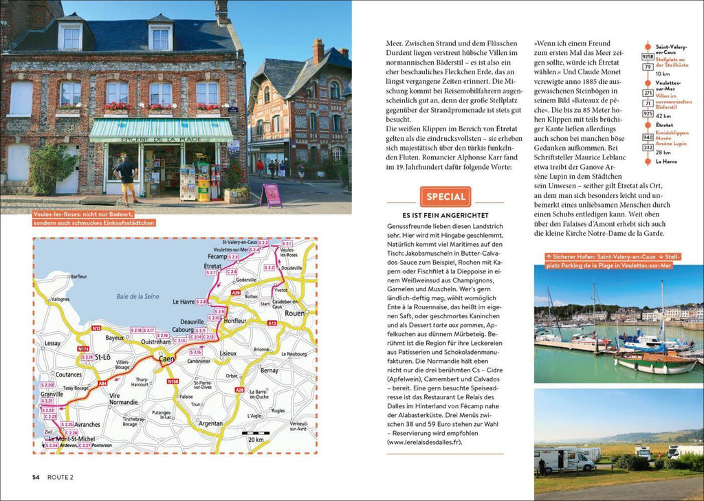 Frankreich mit dem Wohnmobil Die schönsten Routen von der Normandie über die Côte d'Azur nach Korsika