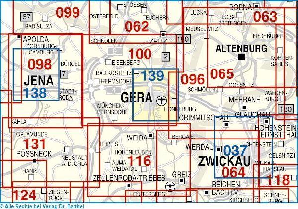 Stadtplan Gera