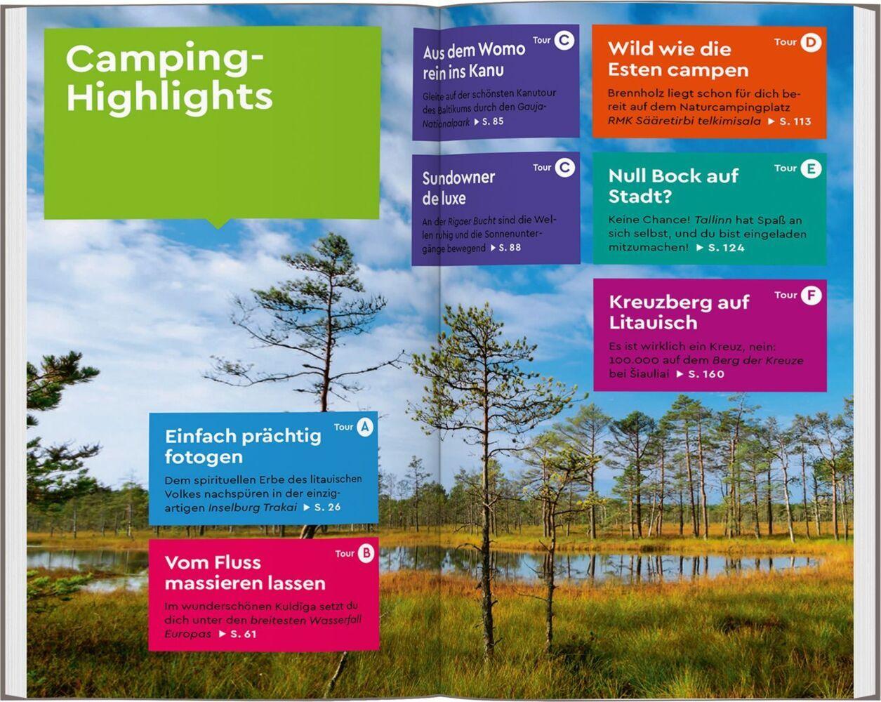 MARCO POLO Camper Guide Baltikum: Estland, Lettland & Litauen