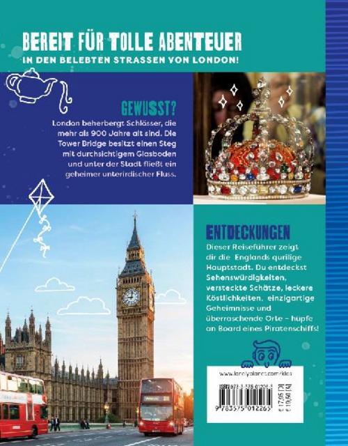 LONELY PLANET Kinderreiseführer Der Cityguide für Kids London